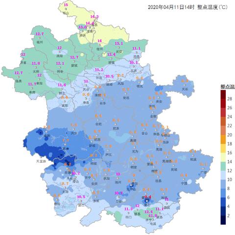 安徽天气预报15天（安徽天气预报15天准确天气查询表）
